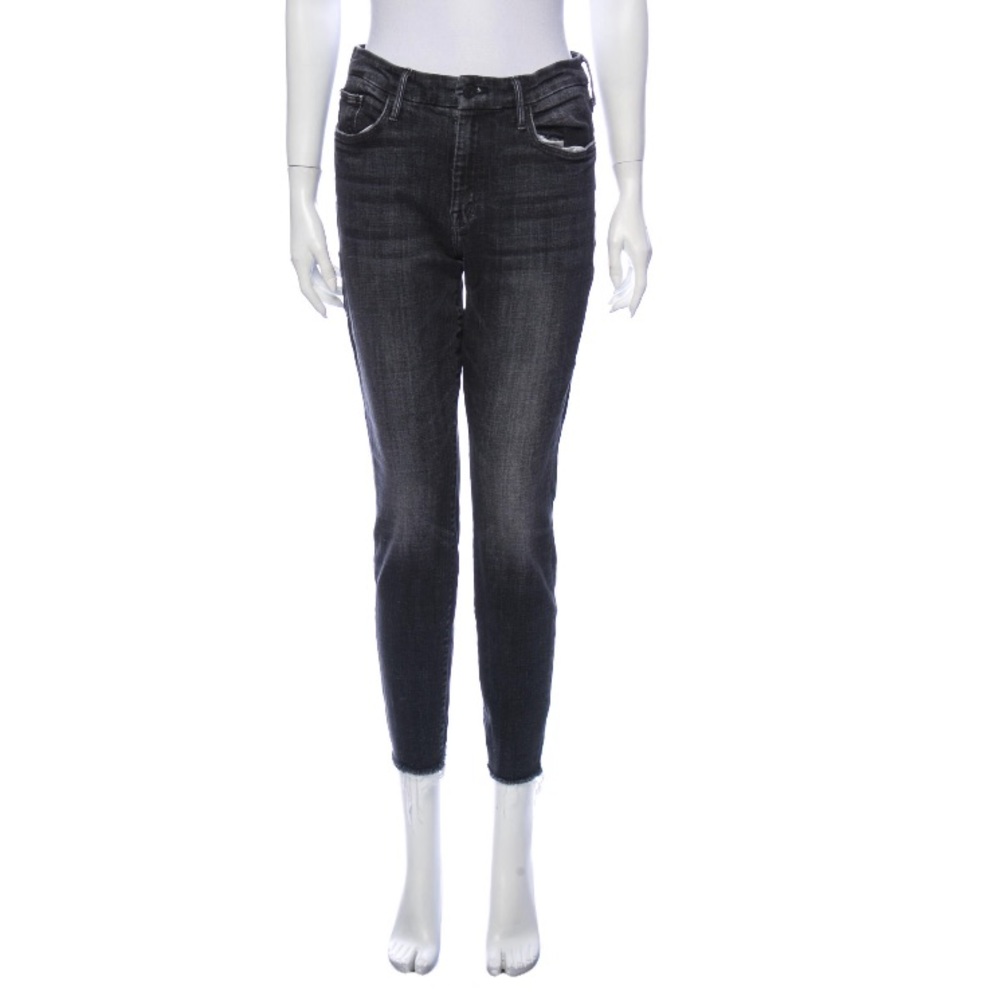 ❤️Mother Looker High Rise Gray Skinny Jeans 28